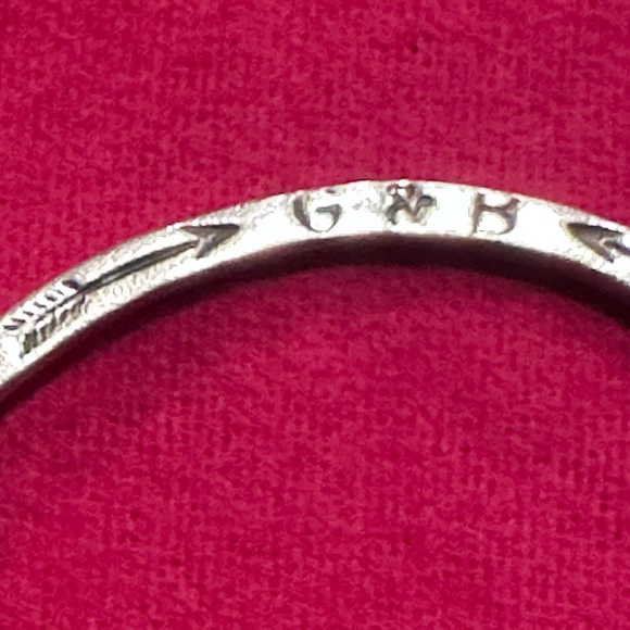 Giles & Brother Railroad Spike Solid Brass Bracelet - Picture 9 of 9